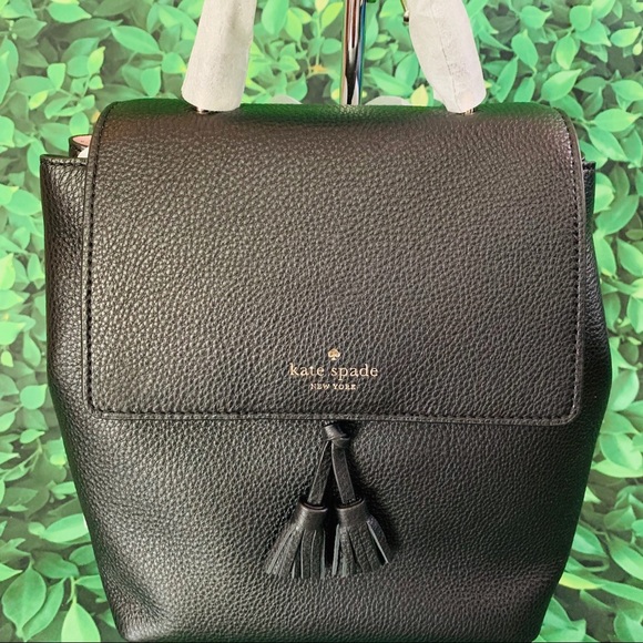 Kate Spade Medium Backpack Hayes Street Black NWT - Picture 7 of 8